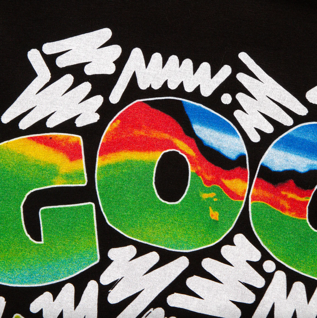 Doodle Good Life Back Print - Tshirt - Black
